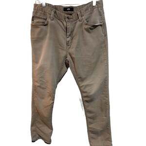 Vans V56 Standard Mens Khaki Twill Chino Pants Size 33x30